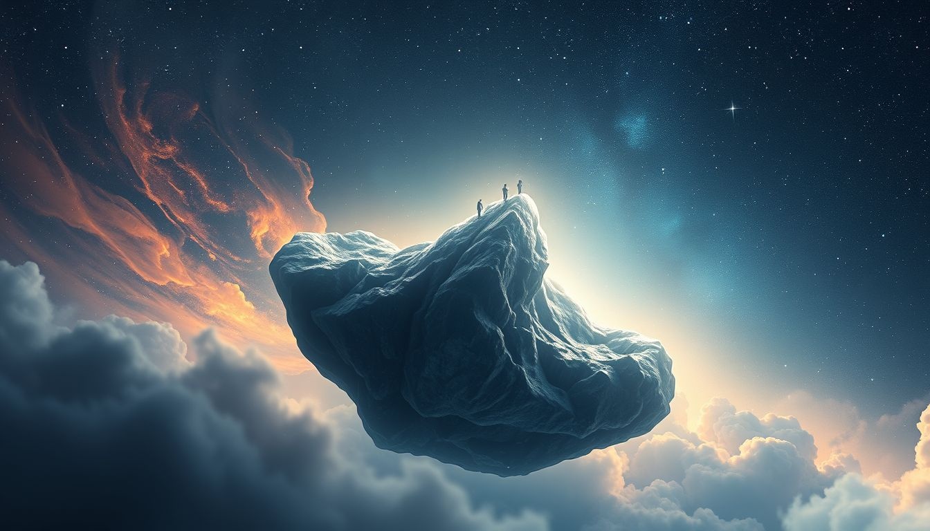 Rêver d'escalader un rocher symbolise la conquête de soi.