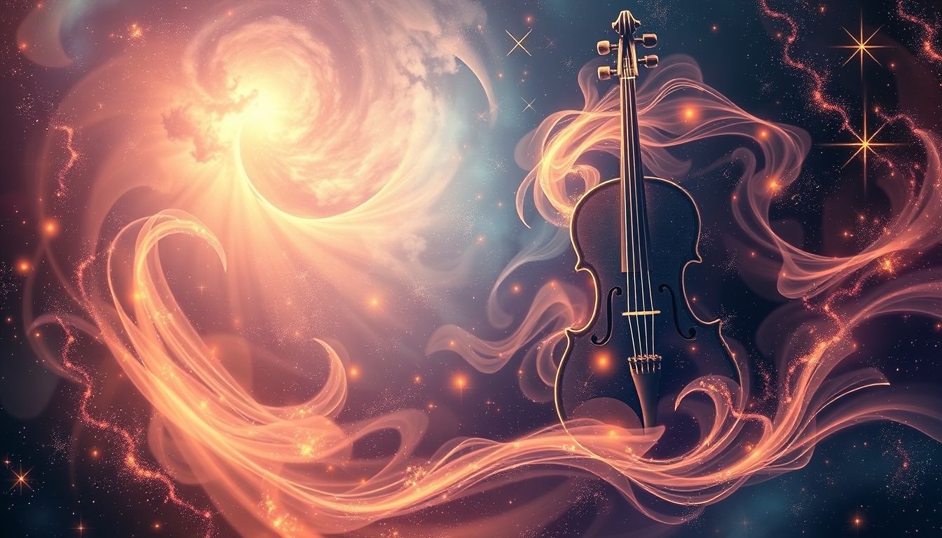 Rêver de violon symbolise souvent l'harmonie émotionnelle intérieure.