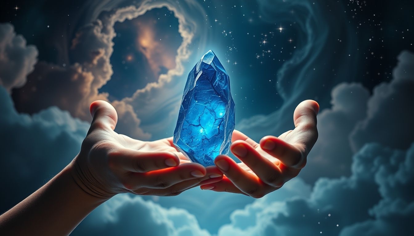 Rêver d'offrir de la sodalite symbolise un don de vérité.