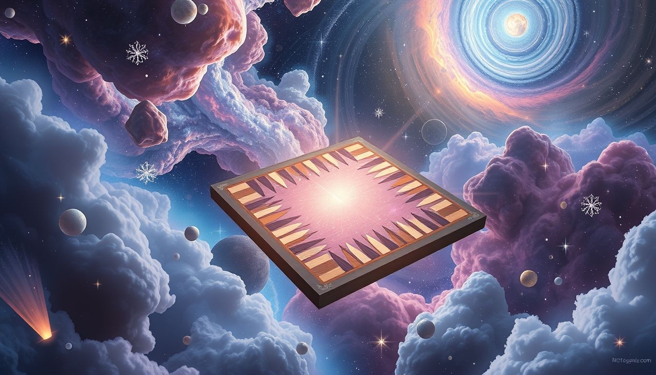 Rêver d’un backgammon en lieu insolite symbolise adaptation et surprise.