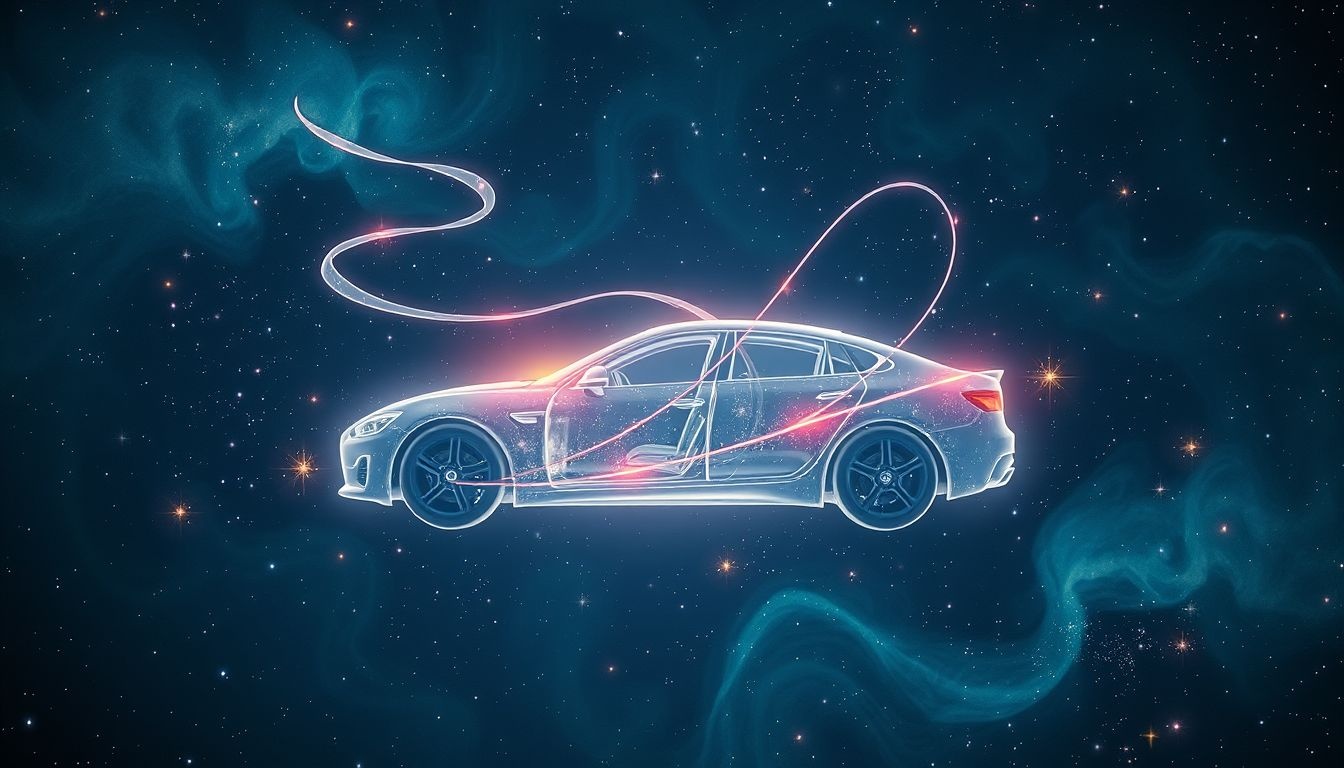 Rêver de ballast en voiture symbolise contrôle et indépendance retrouvée.