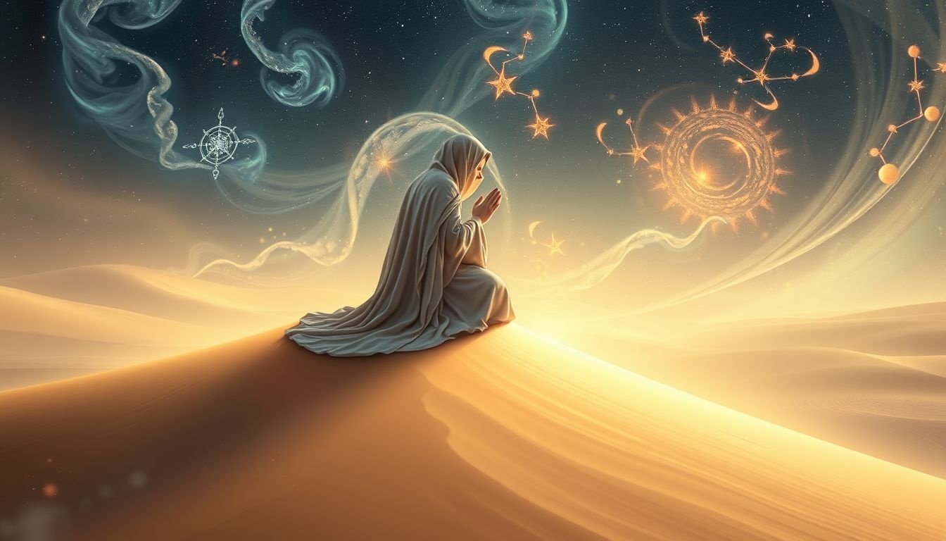 Rêver d’un bédouin priant symbolise une quête spirituelle intérieure.