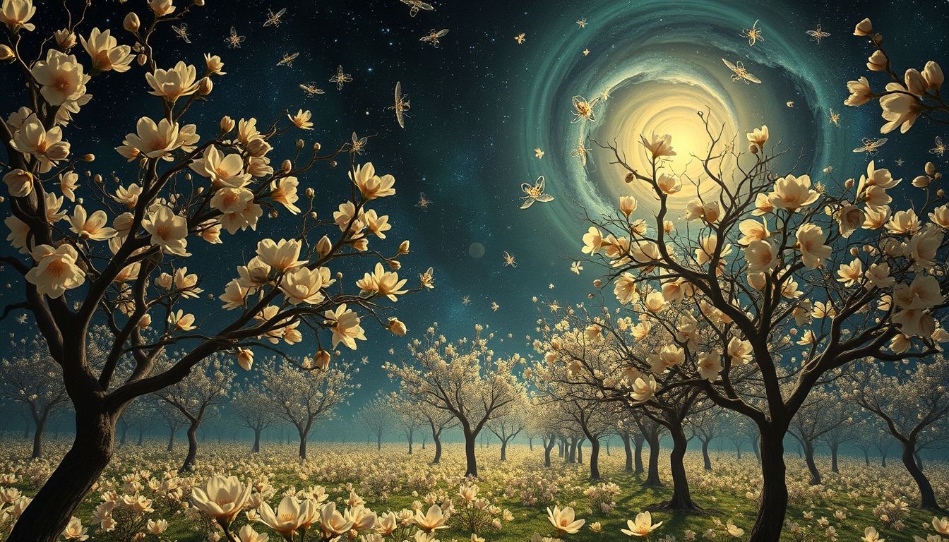 Rêver d'amandiers infestés révèle des défis personnels imminents.