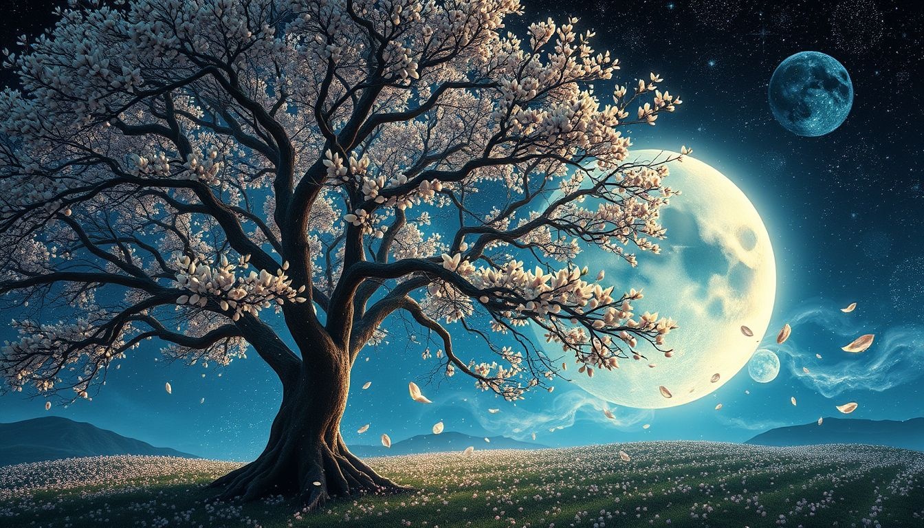 Rêver d’amandiers nocturnes révèle secrets cachés de l’inconscient.