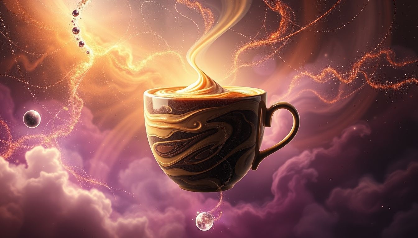 Rêver d'un café mocha géant révèle une ambition démesurée.