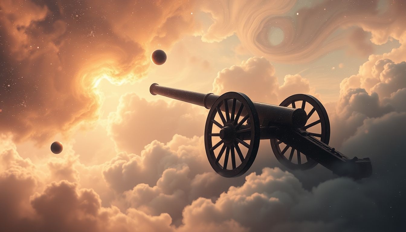 Rêver d'un canon moderne symbolise souvent une puissance intérieure explosive.