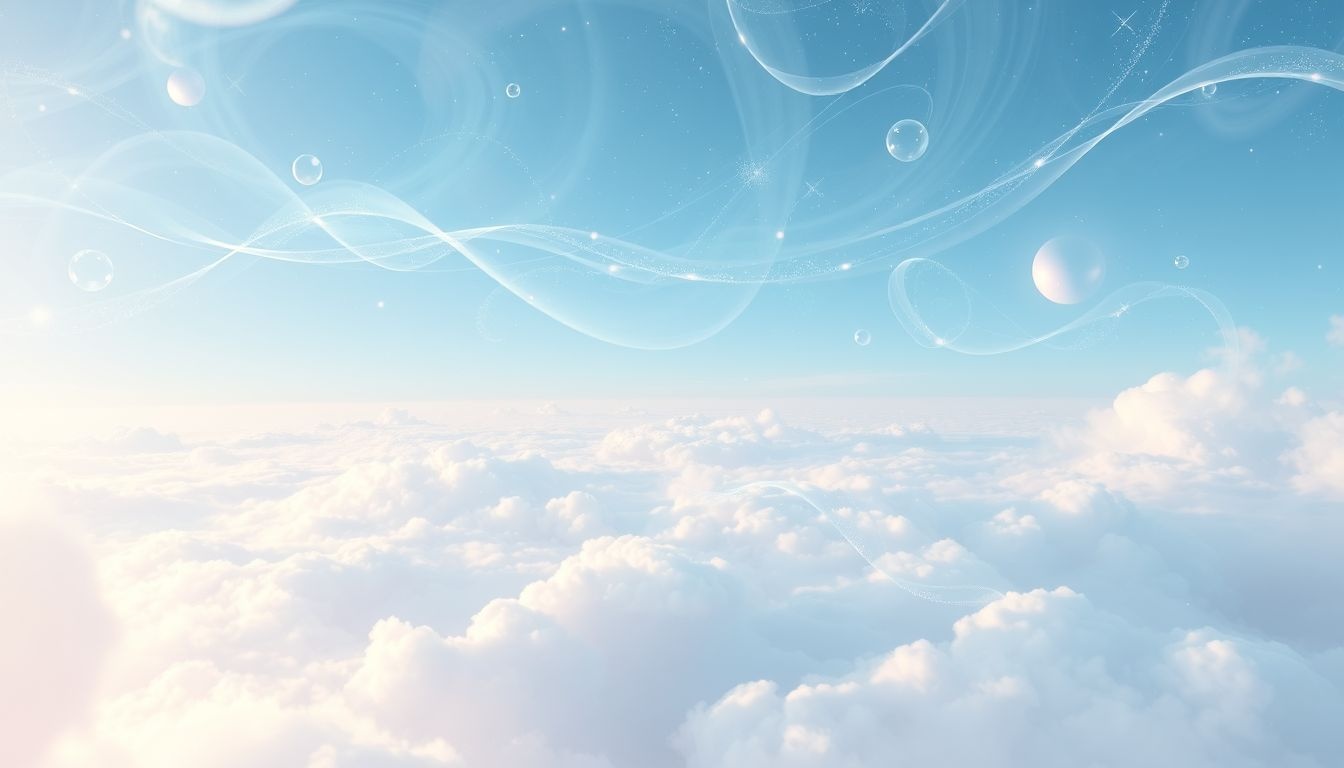 Rêver d’un ciel bleu clair symbolise souvent un nouvel espoir.