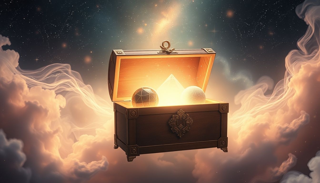 Rêver d’un coffre rempli révèle richesse intérieure et confiance personnelle.