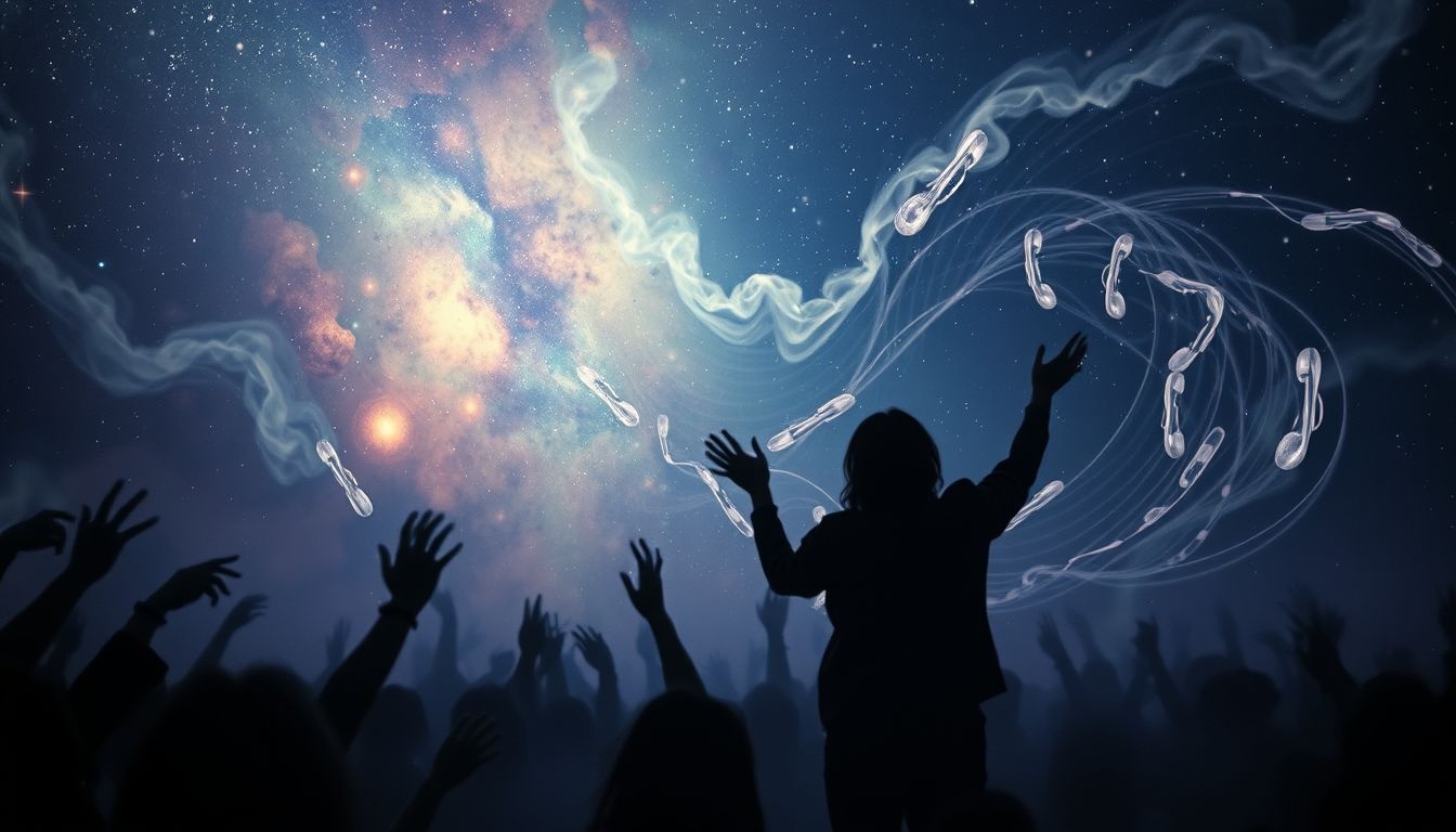 Un concert rock mal sonorisé reflète une communication compliquée.