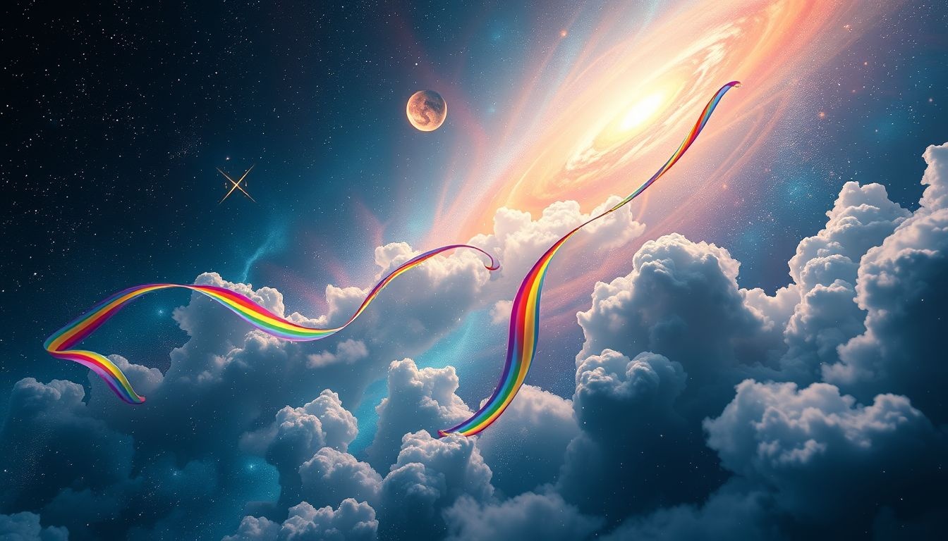 Le drapeau arc-en-ciel symbolise espoir, diversité et inclusion.