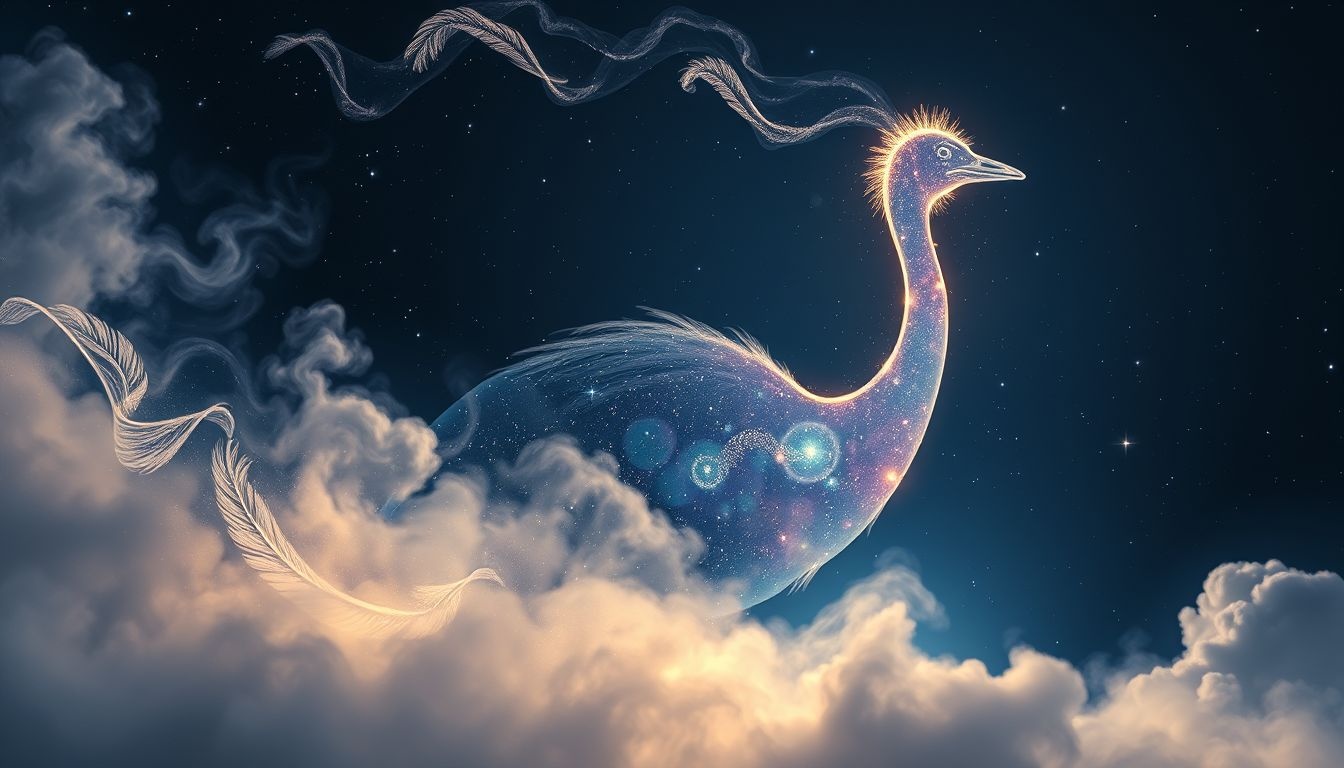 Rêver d’émeu symbolise souvent fuite face à une réalité oppressante.