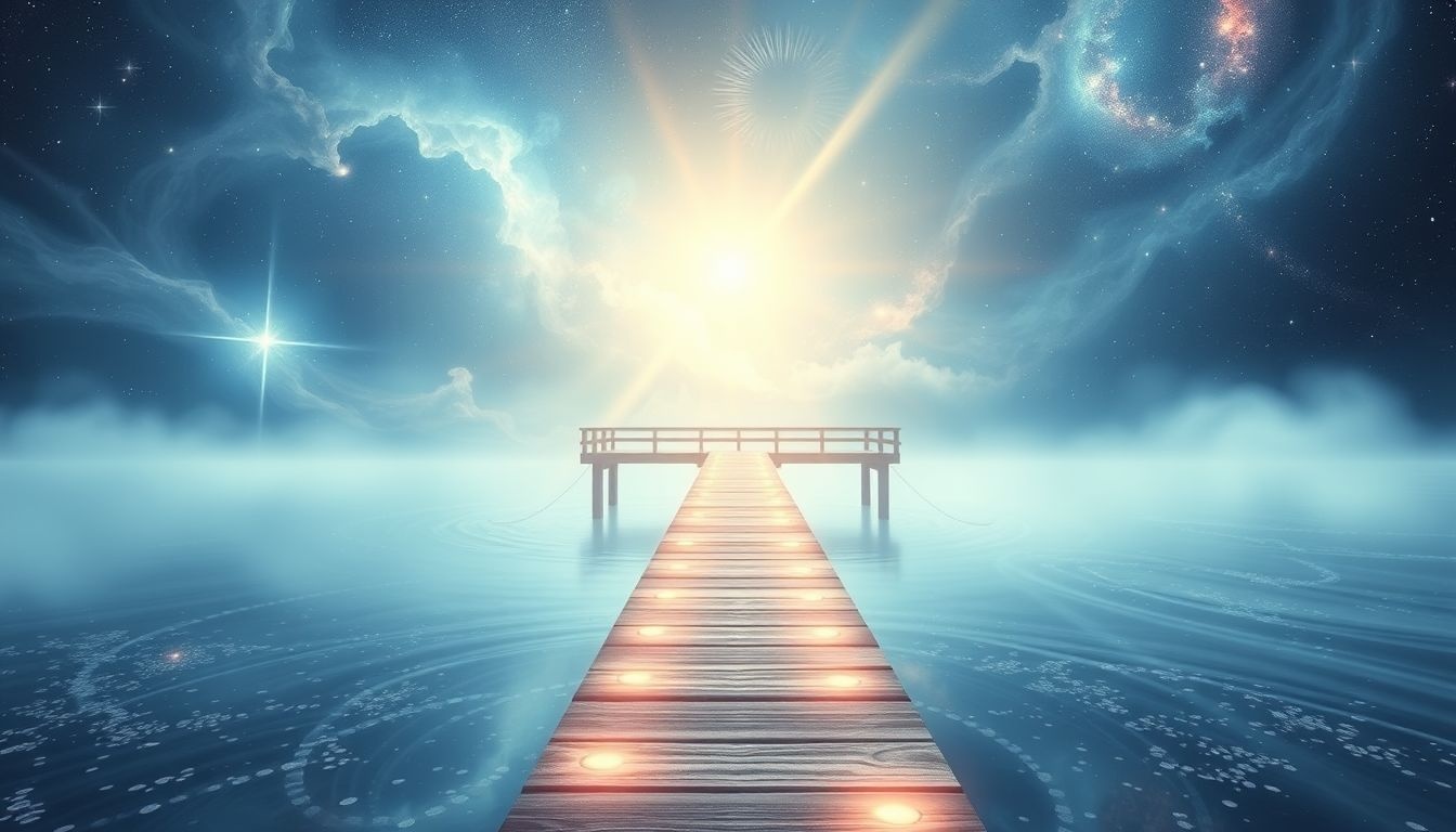 Rêver d'un embarcadère illuminé symbolise espoir et nouvelle direction.