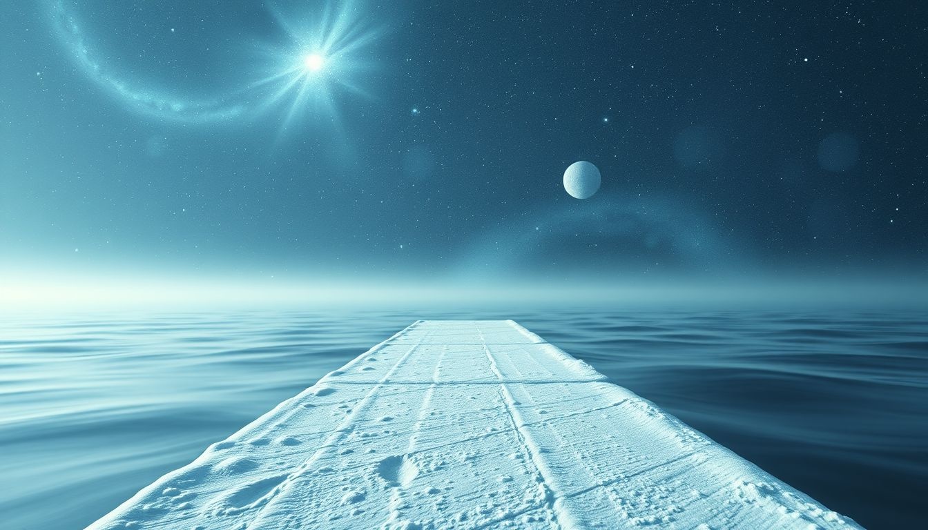 Rêver d'embarcadère enneigé symbolise souvent pause et réflexion intérieure.