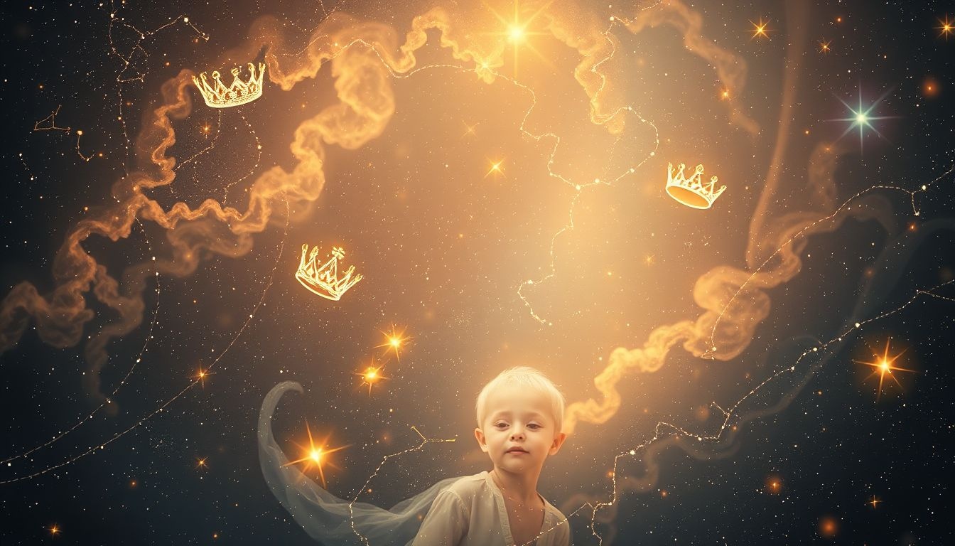 Rêver d’un empereur enfant révèle un pouvoir naïf mais puissant.
