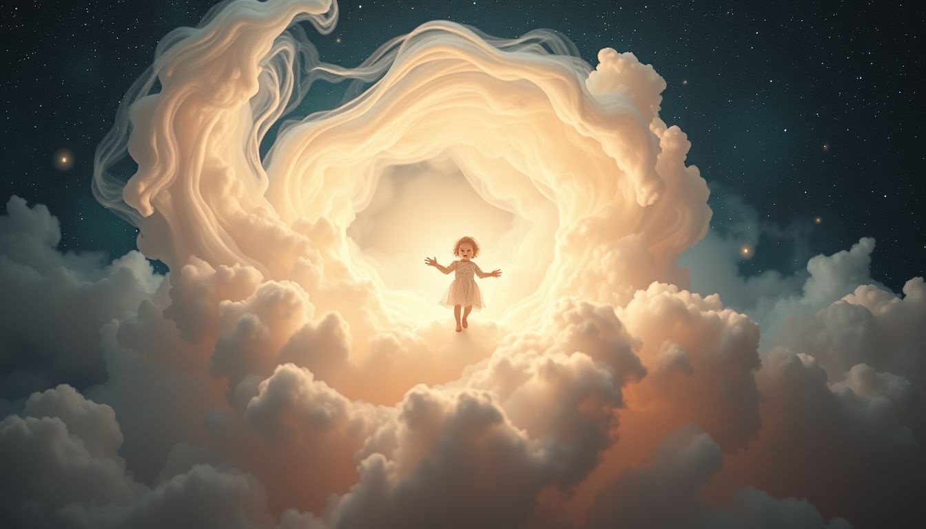 Rêver d'enfant symbolise souvent innocence et renouveau intérieur.
