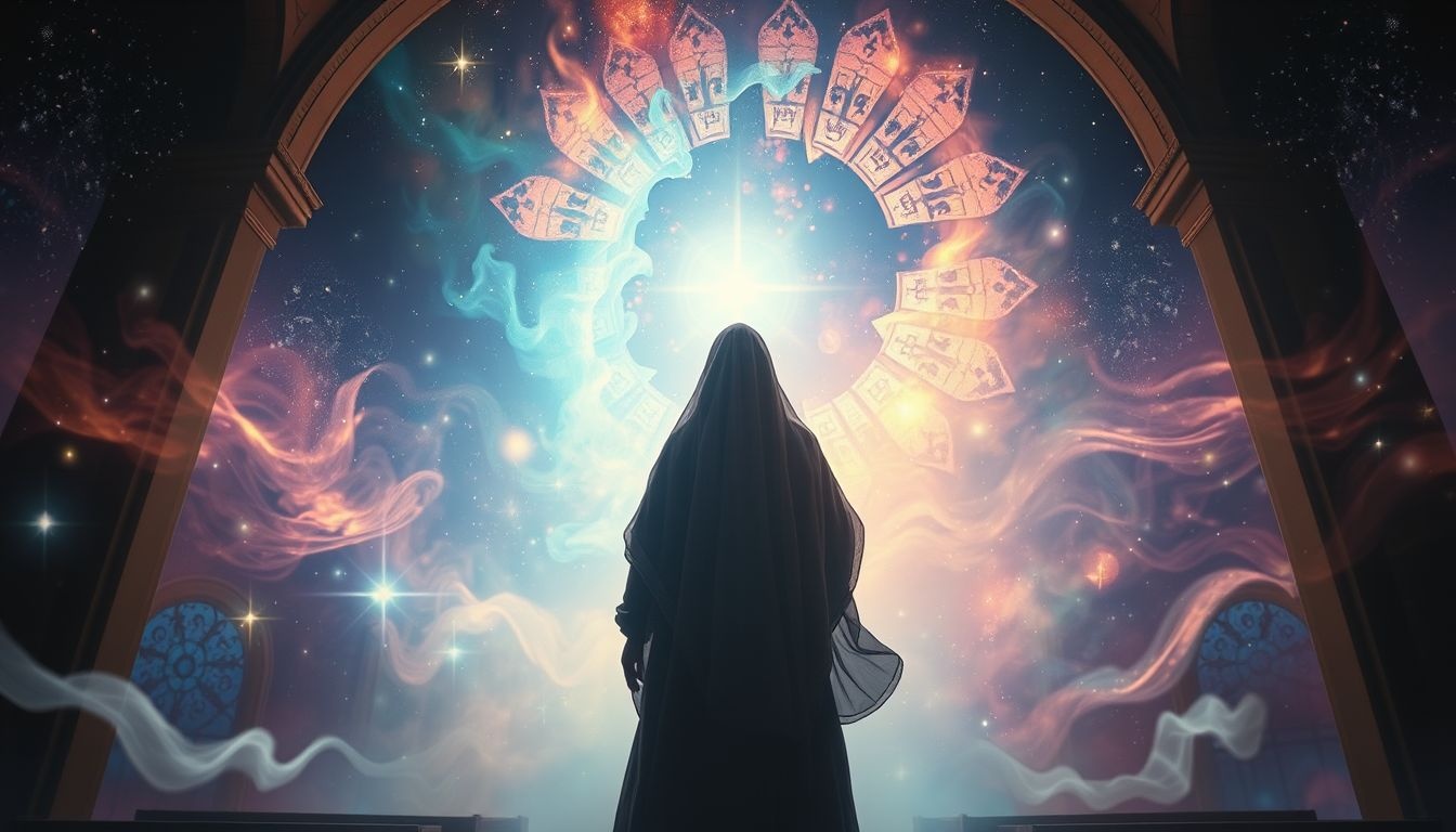 Rêver d'un Espagnol en église symbolise foi et héritage culturel.