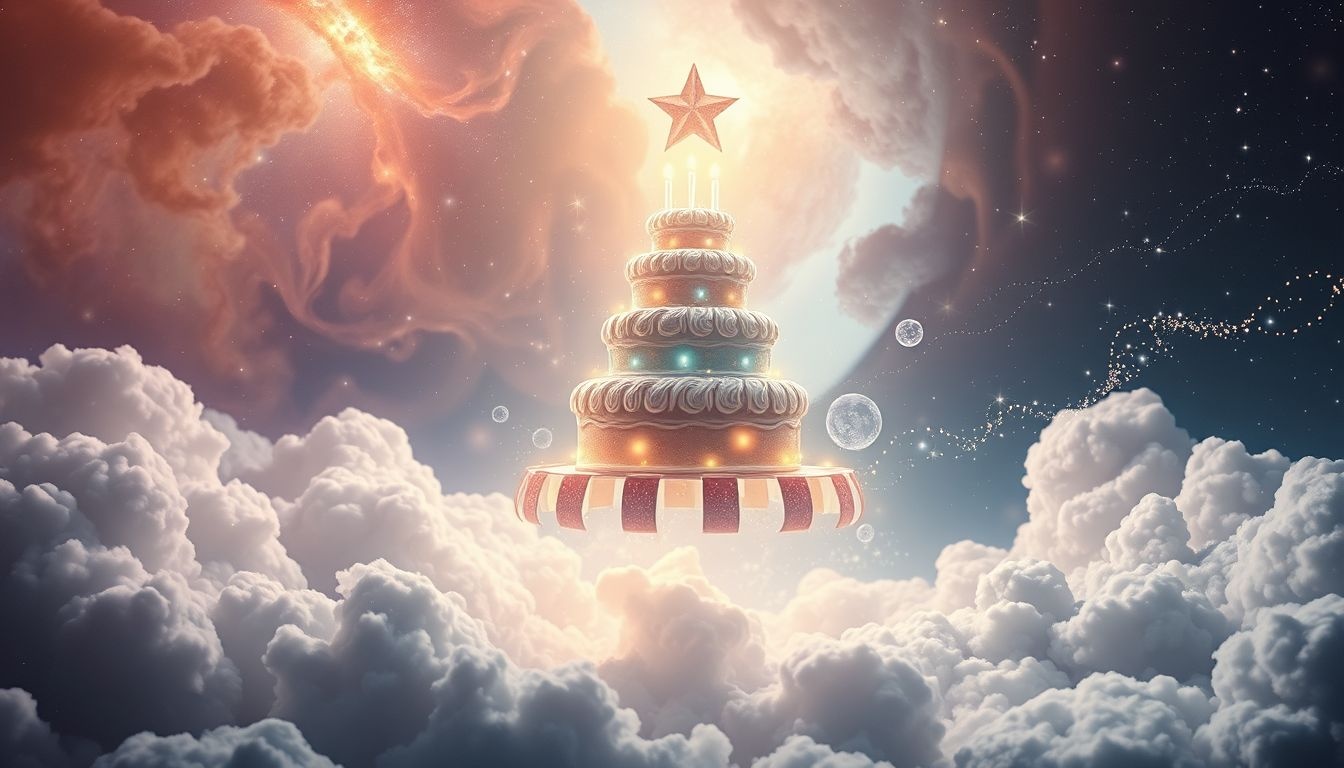 Rêver d’un gâteau d’anniversaire symbolise joie et nouveaux départs.