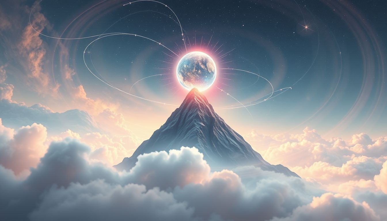 Rêver d’un gyropode en montagne symbolise ambition et défi personnel.