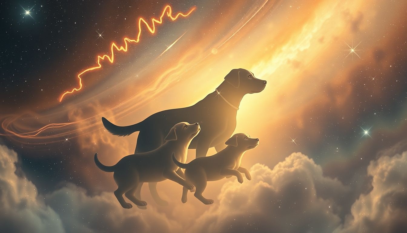 Rêver d’un labrador et ses enfants symbolise soutien familial et loyauté.