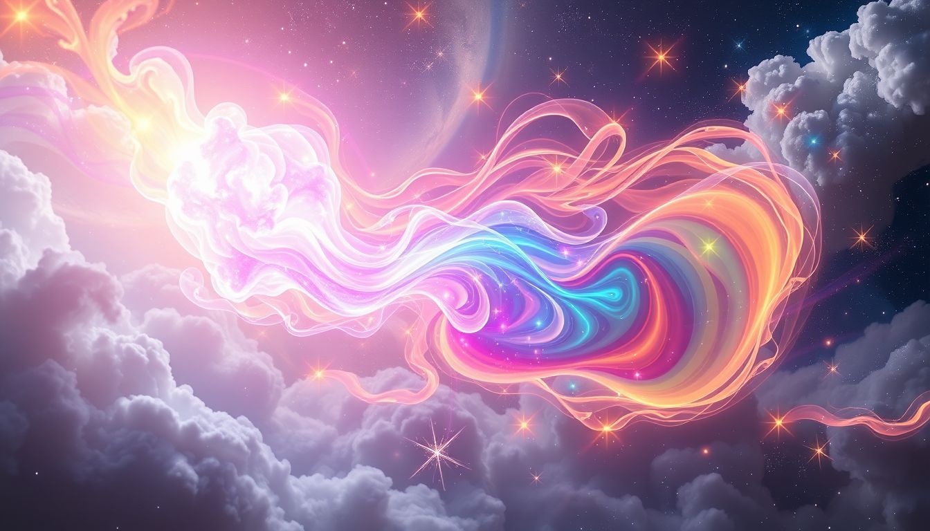 Rêver d’un manchon coloré révèle une énergie émotionnelle intense.