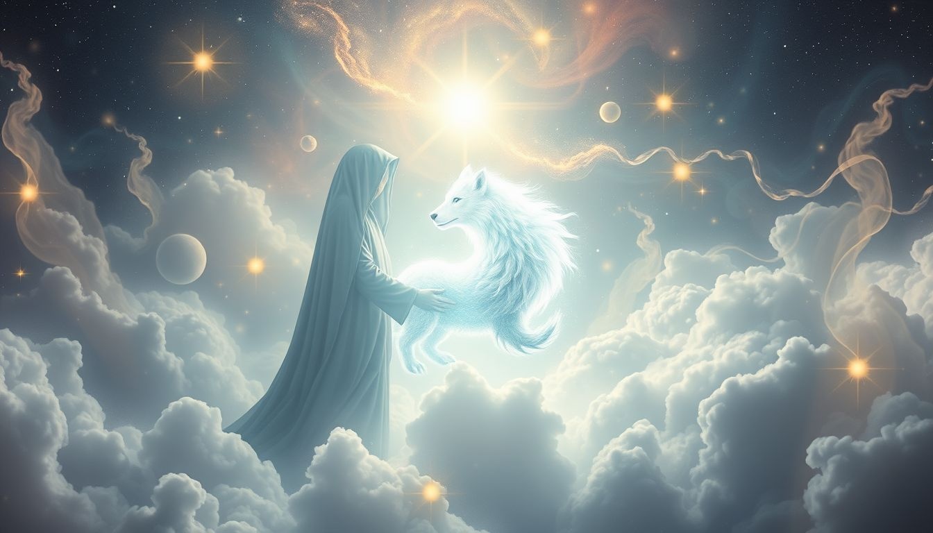Rêver d'un missionnaire avec un animal évoque guidance spirituelle instinctive.