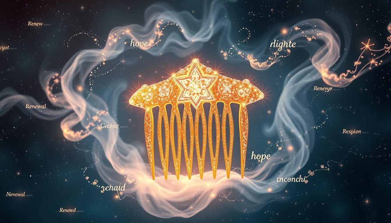 Rêver d'un peigne neuf symbolise un renouveau plein d'espoir.