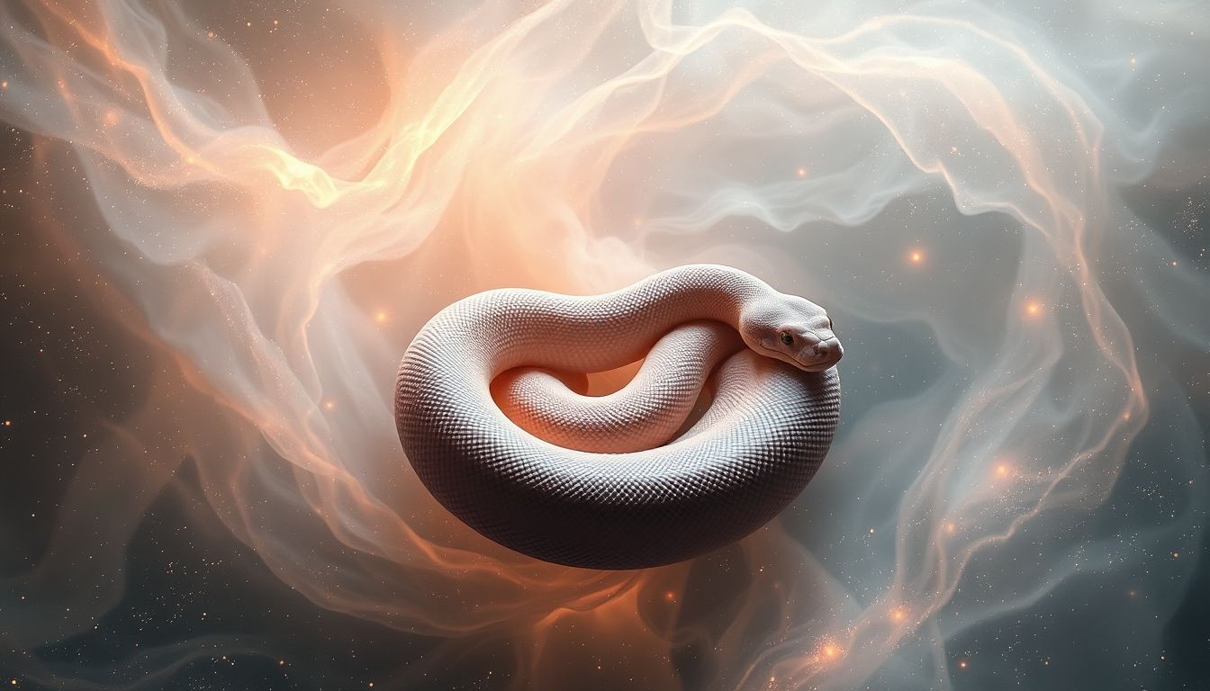 Rêver d’un python symbolise souvent l’acceptation et la paix intérieure.