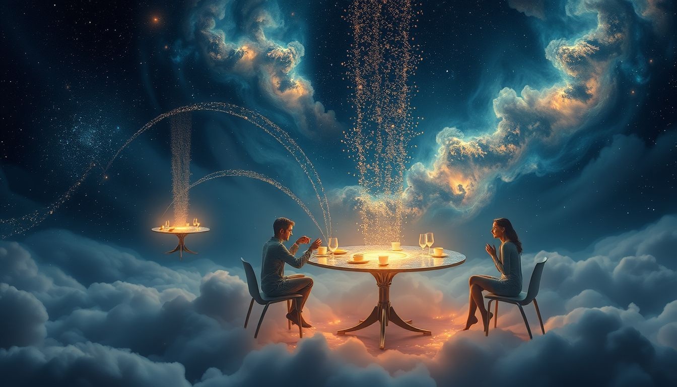 Rêver d'un café symbolise souvent convivialité et échanges chaleureux.