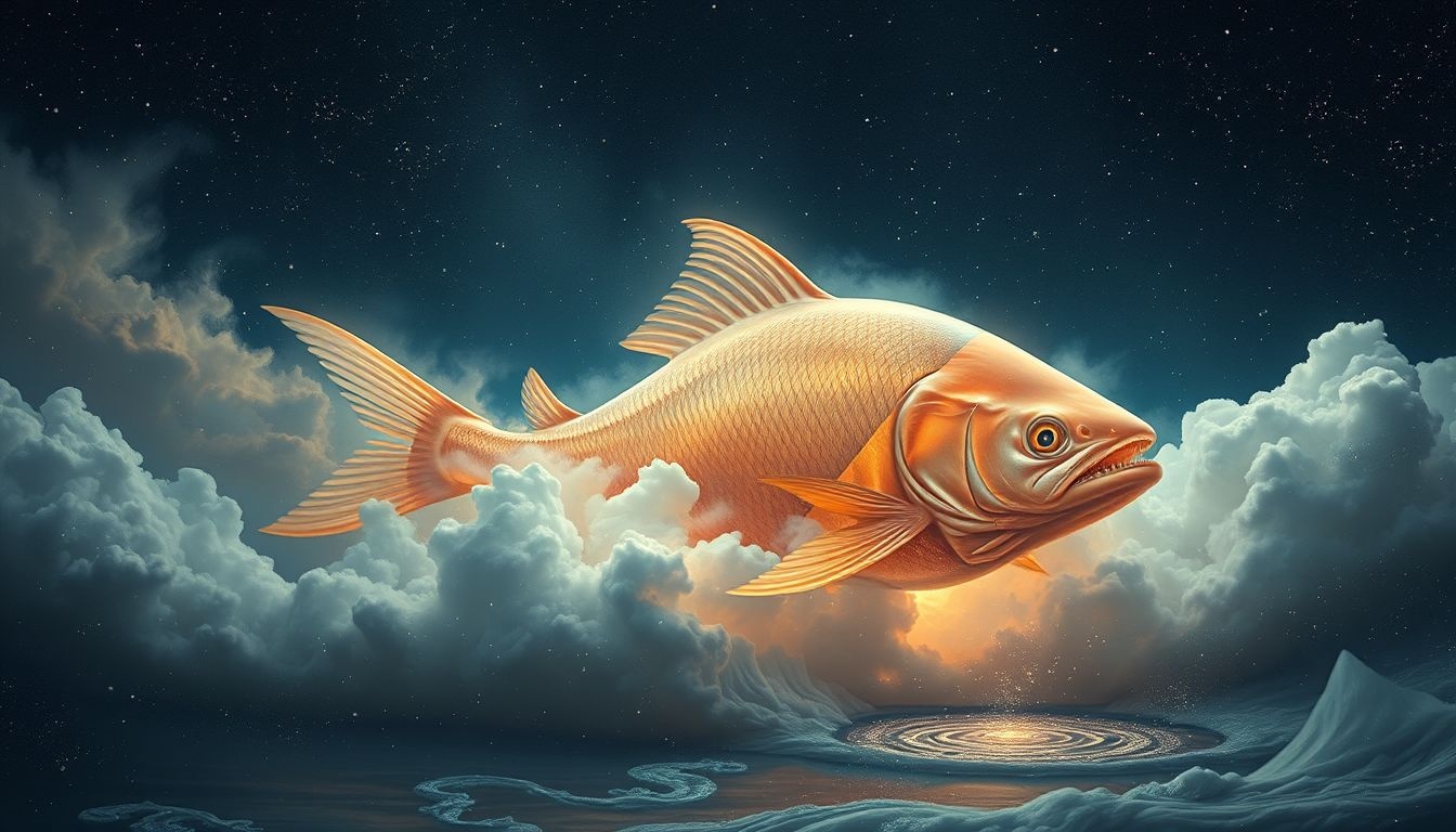 Rêver d’un saumon pourrissant signale souvent une stagnation émotionnelle.