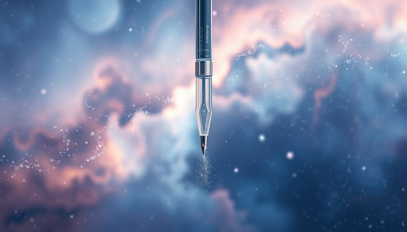 Rêver d’un stylo sans encre révèle un blocage créatif profond.