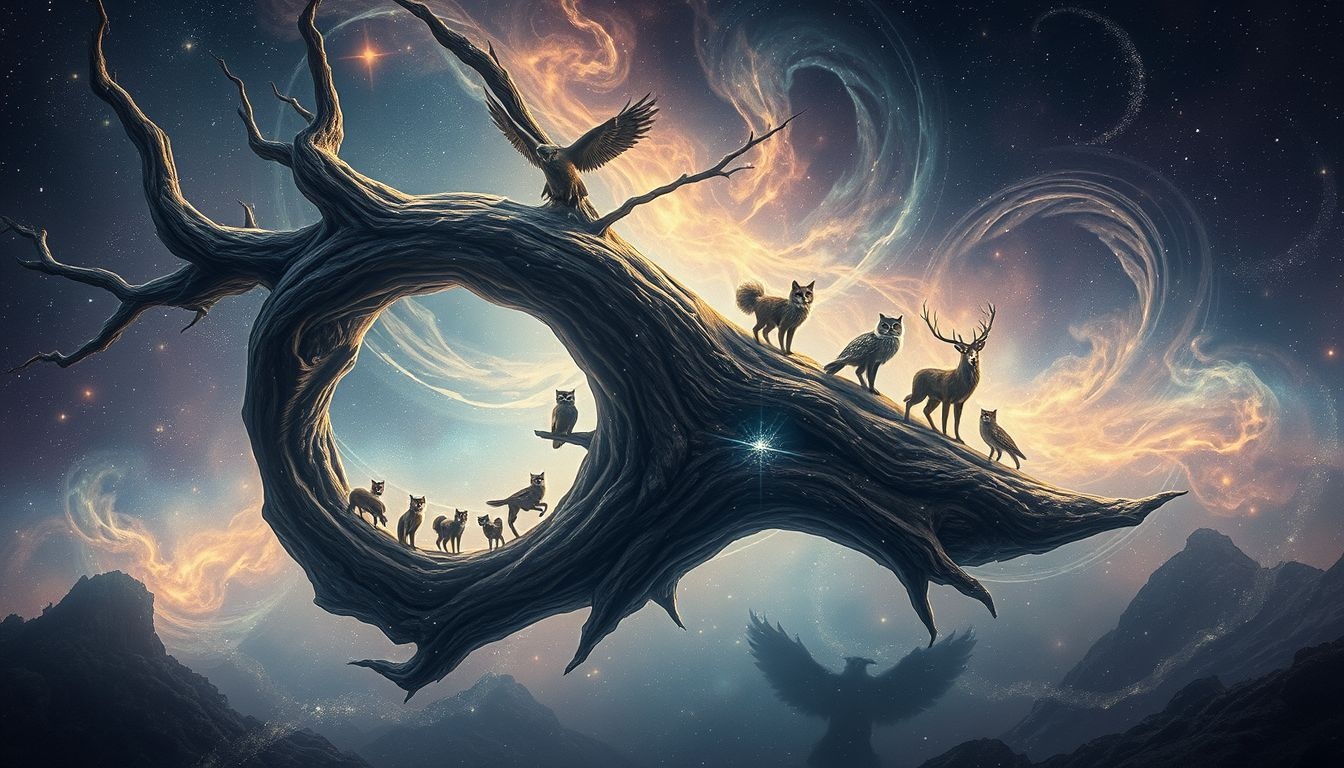 Rêver d’un tronc habité symbolise l’instinct et la nature profonde.