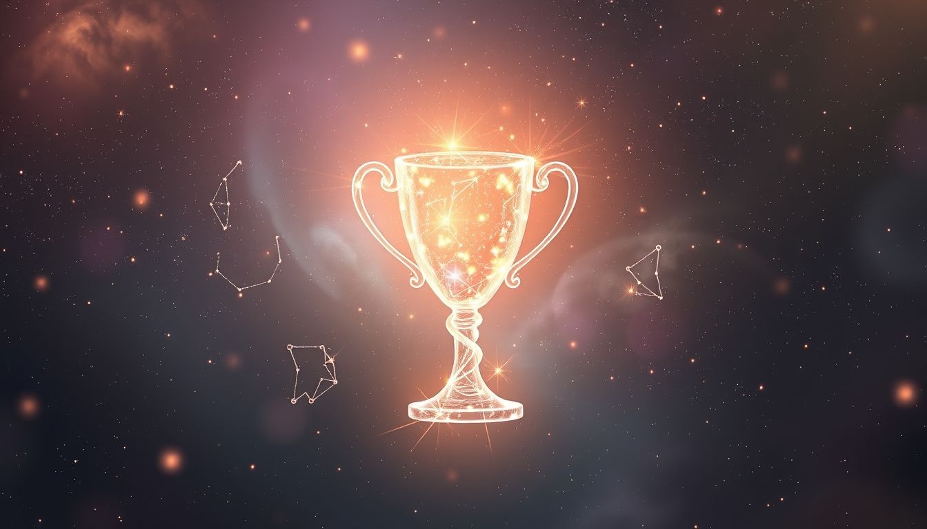 Rêver d’un trophée symbolise succès et harmonie dans vos relations.