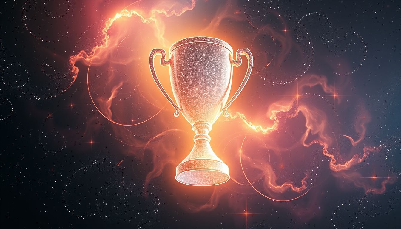 Rêver d'un trophée géant symbolise une ambition démesurée et stress.
