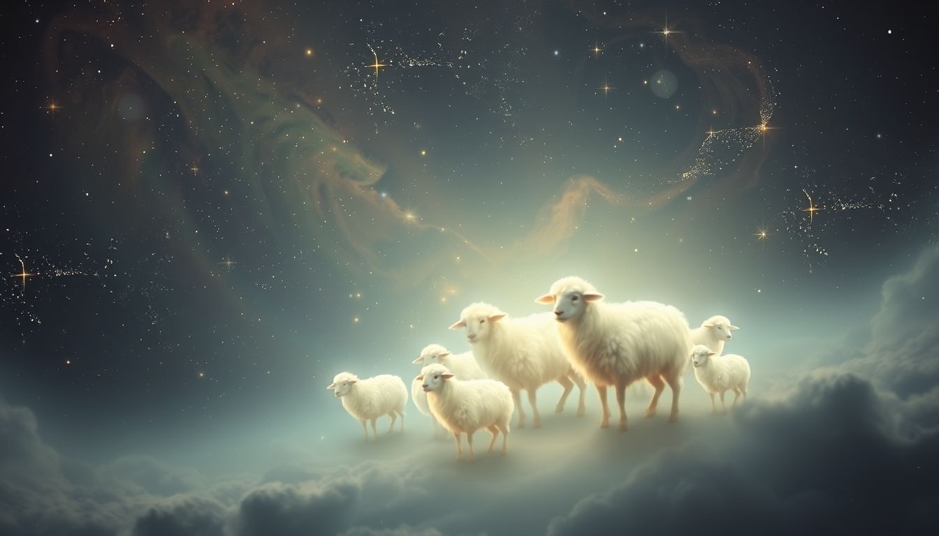 Rêver d’un troupeau révèle souvent un désir profond de sécurité collective.