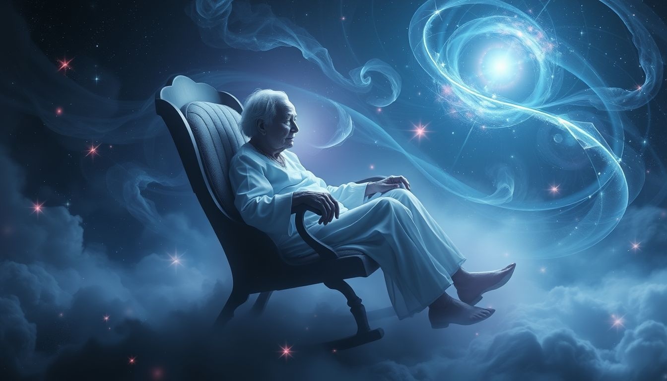 Rêver d’un vieillard en fauteuil à bascule symbolise la sagesse acquise.