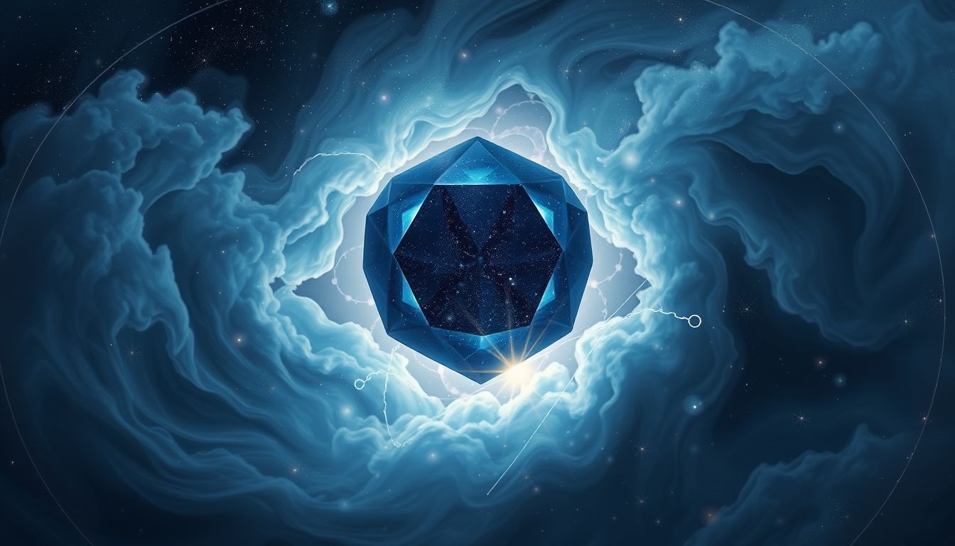 Le zircon noir symbolise protection et mystères de l'inconscient profond.