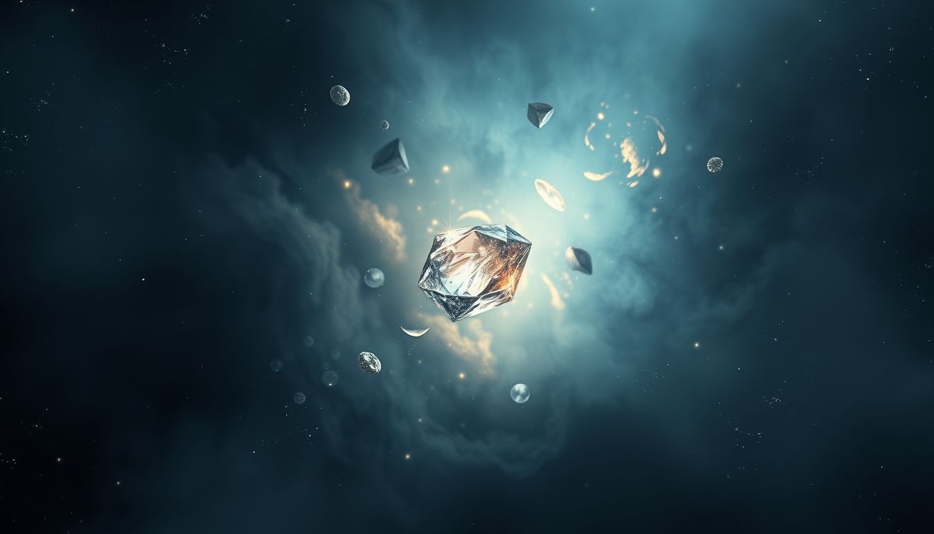 Un zircon terne symbolise doute et confusion intérieure profonde.