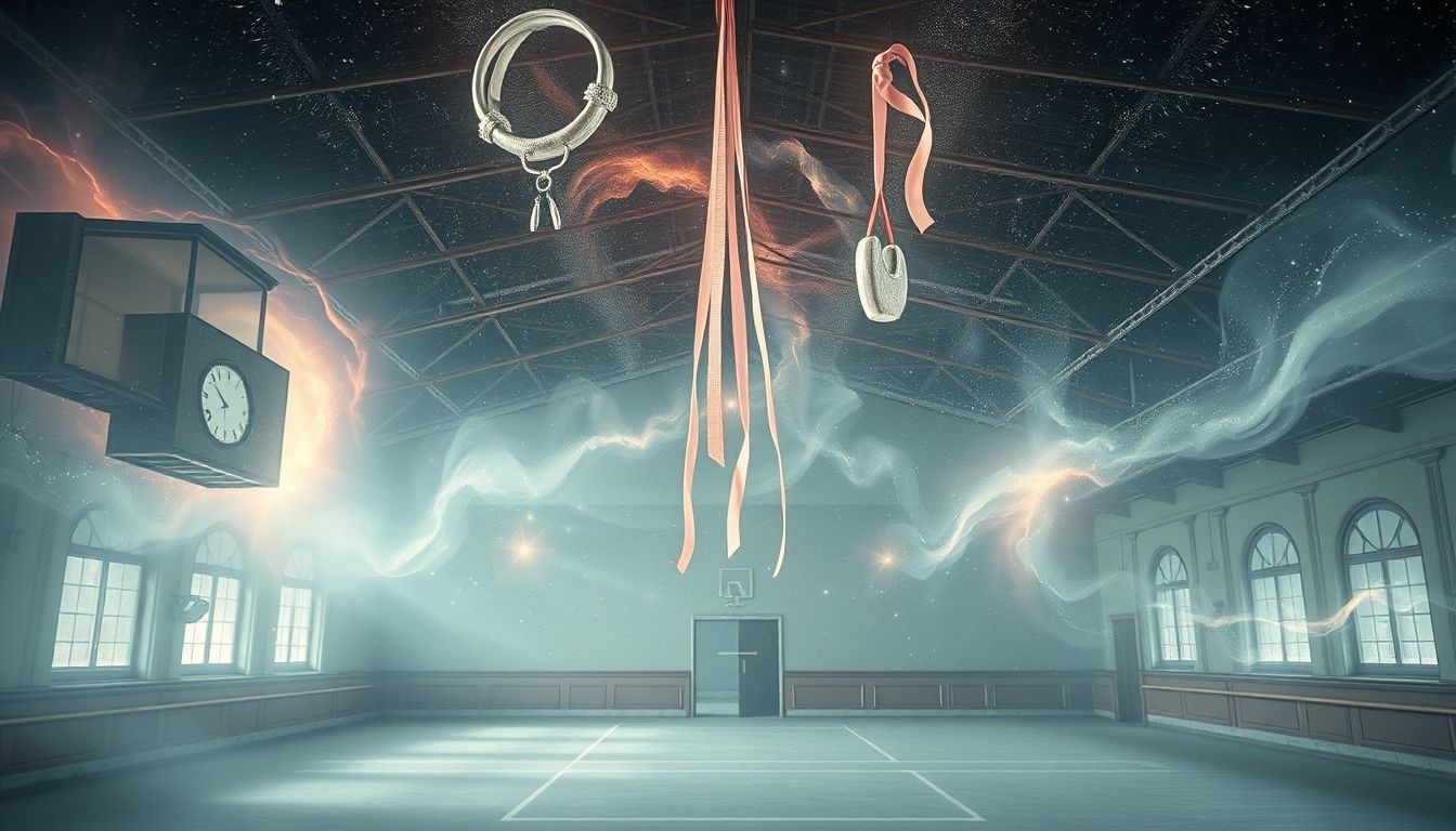 Rêver d’une ancienne salle de gymnastique symbolise des souvenirs refoulés.