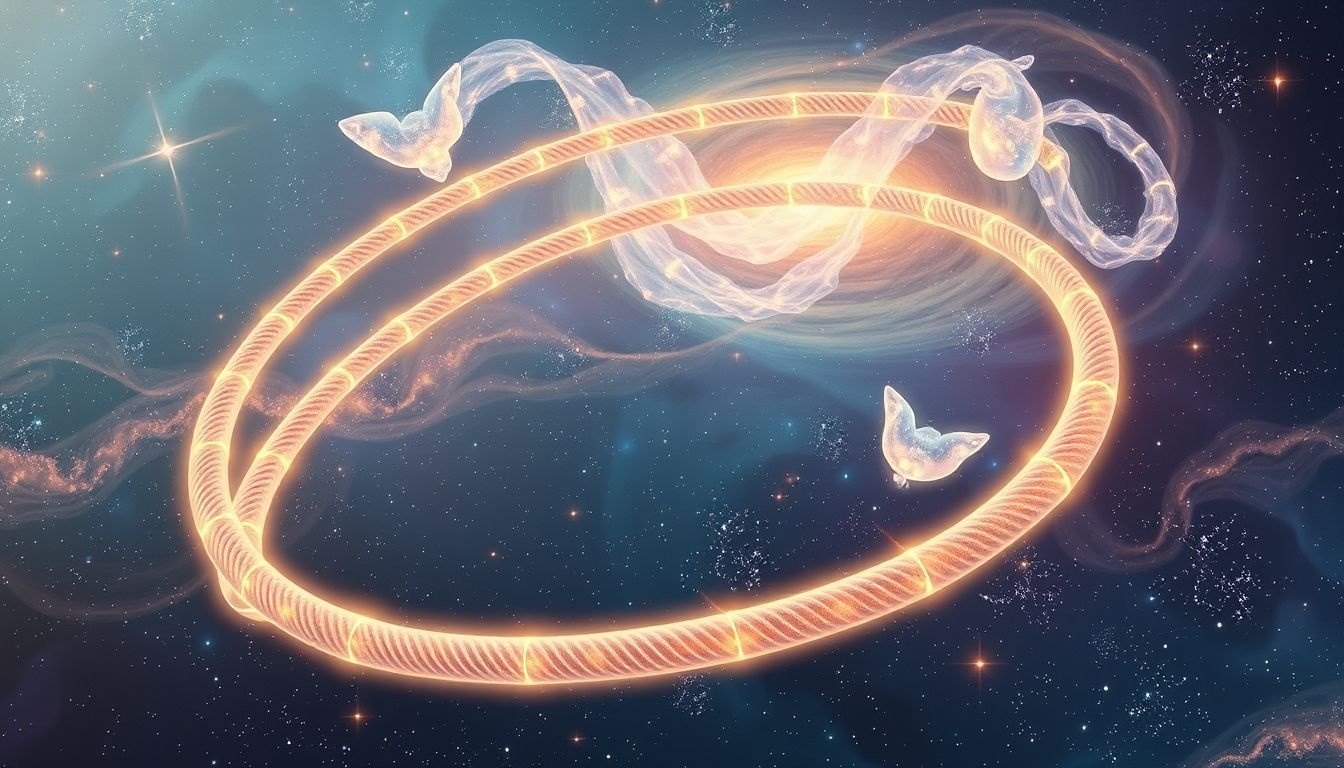 Rêver d'une corde géante symbolise des ambitions hors du commun.