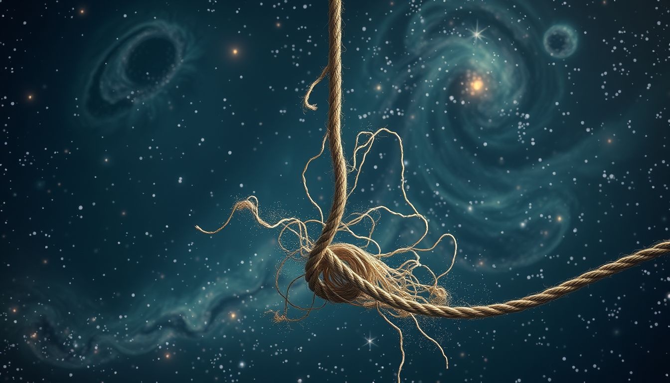 Rêver d’une corde usée révèle fatigue et besoin urgent de renouveau.