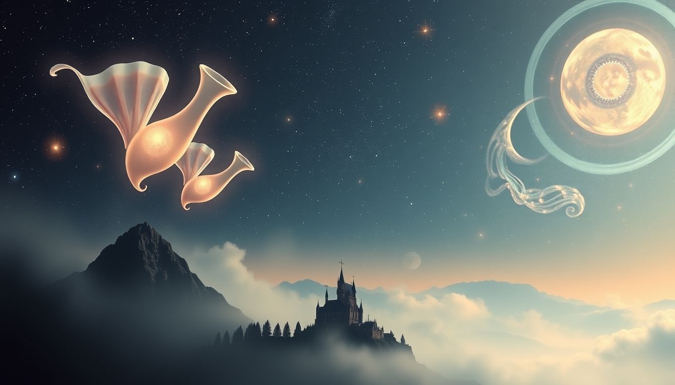 Rêver d'une cornemuse en montagne symbolise l'appel à la liberté.