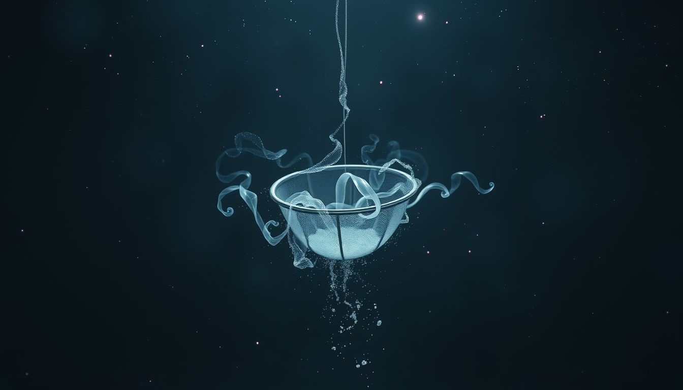 Rêver d'écumoire impure symbolise obstacles et émotions troublées.