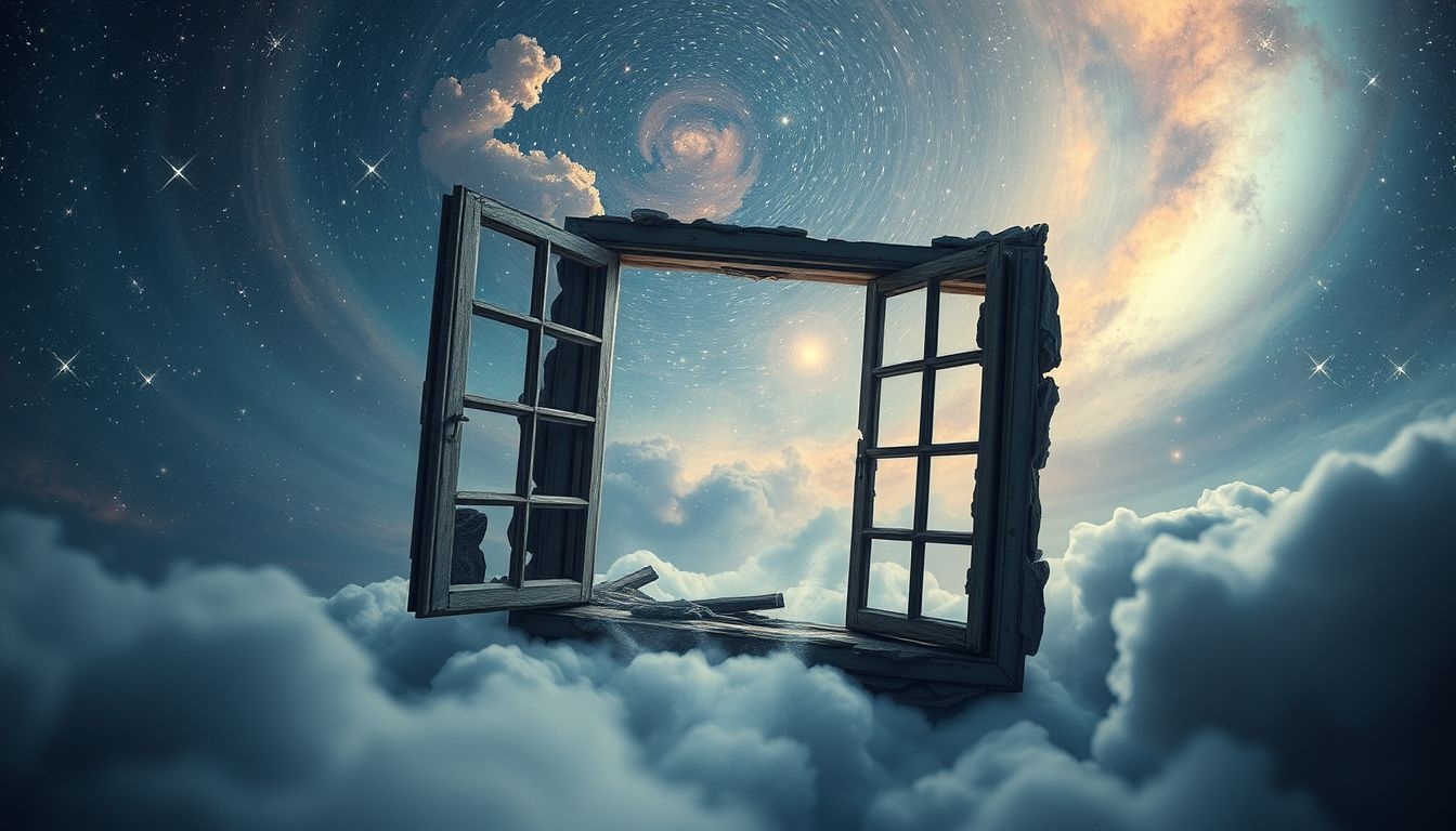 Rêver d'une fenêtre vermoulue symbolise une vision brisée du passé.
