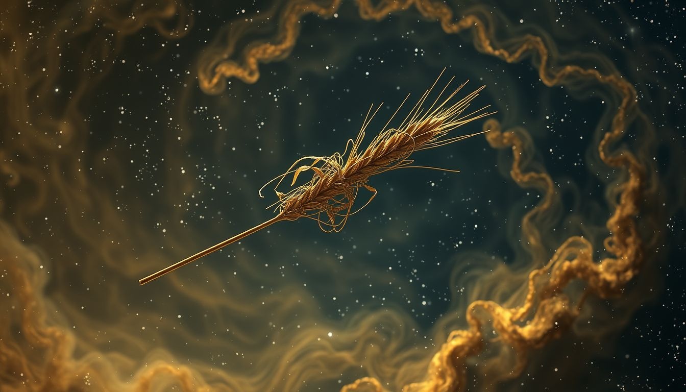 Rêver d’une gerbe de blé fanée symbolise pertes et obstacles futurs.