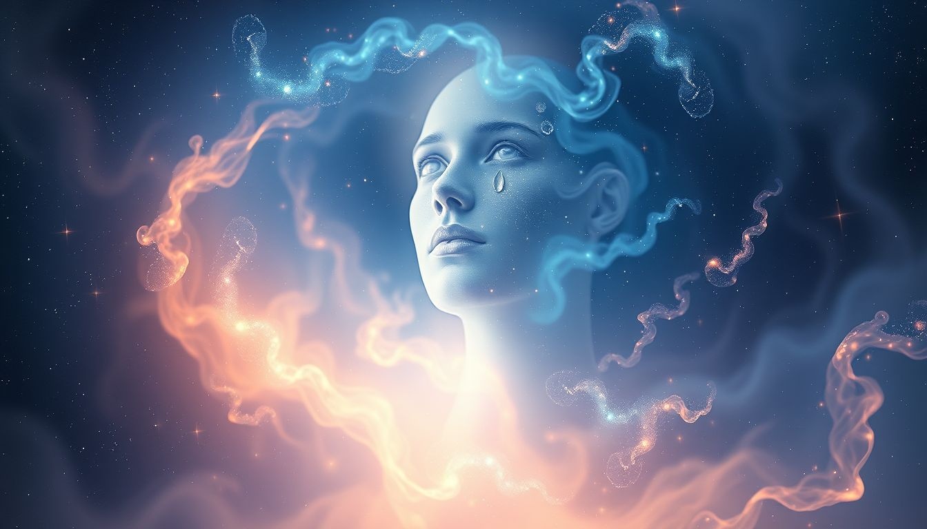 Rêver d’une personne forte en pleurs révèle souvent une vulnérabilité cachée.