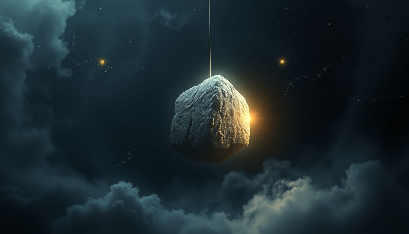 Rêver d'une pierre angulaire dans l'ombre symbolise peur et doute.