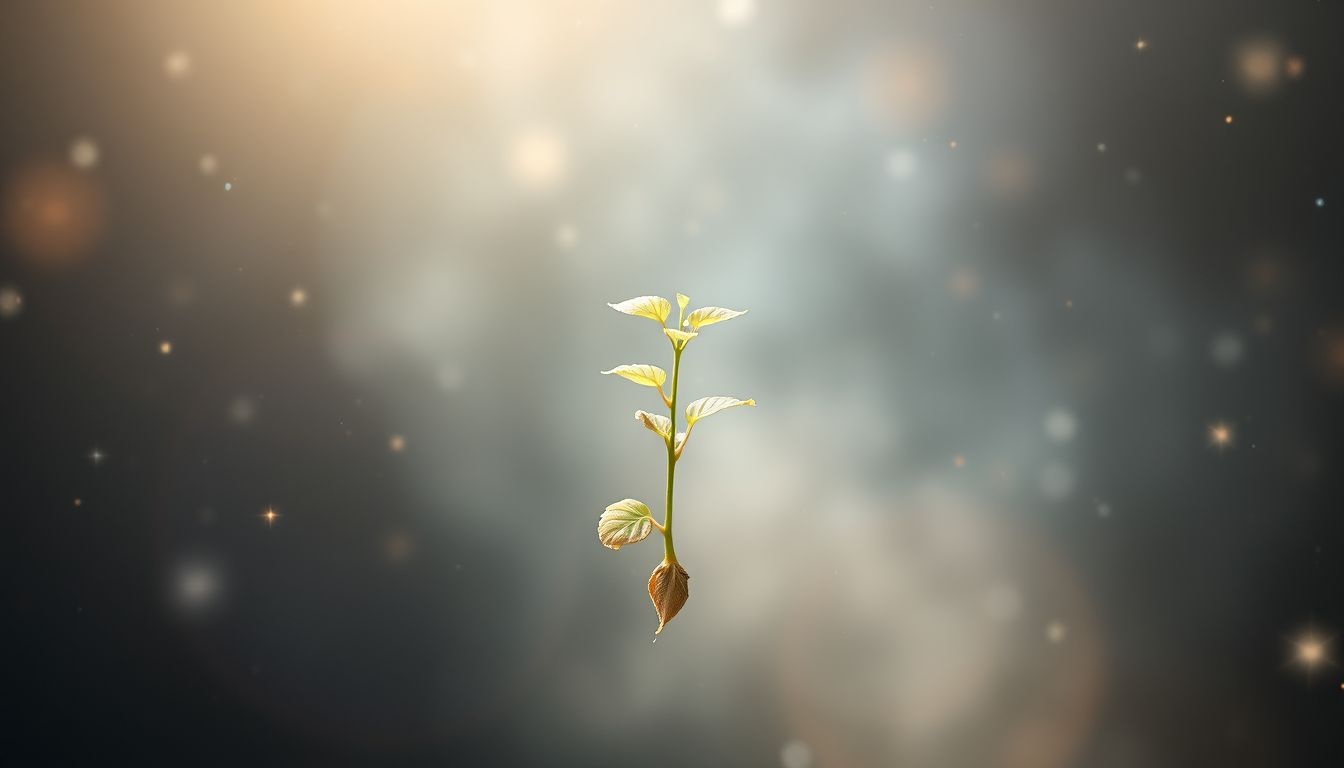 Rêver d'une plante stagnante symbolise souvent un manque d'énergie vitale.