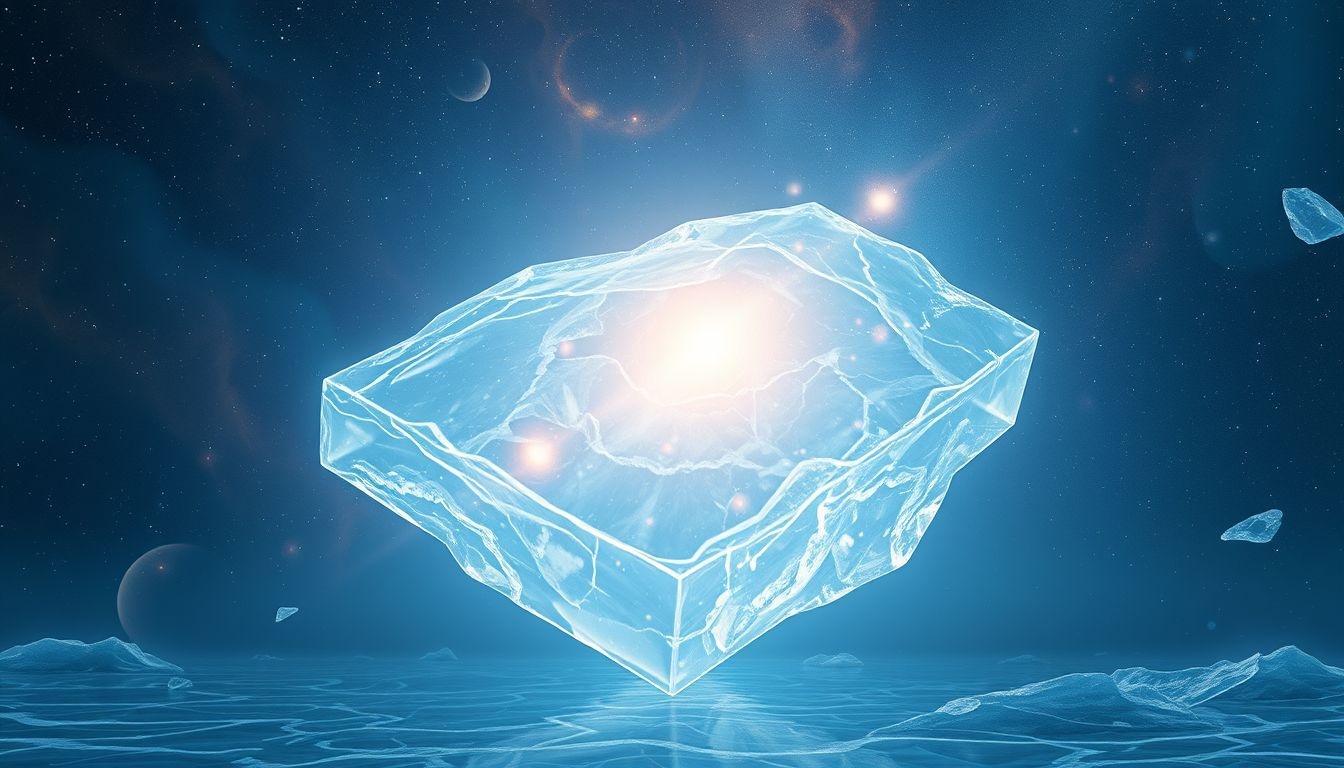 Rêver de glace transparente symbolise une vérité claire et révélée.