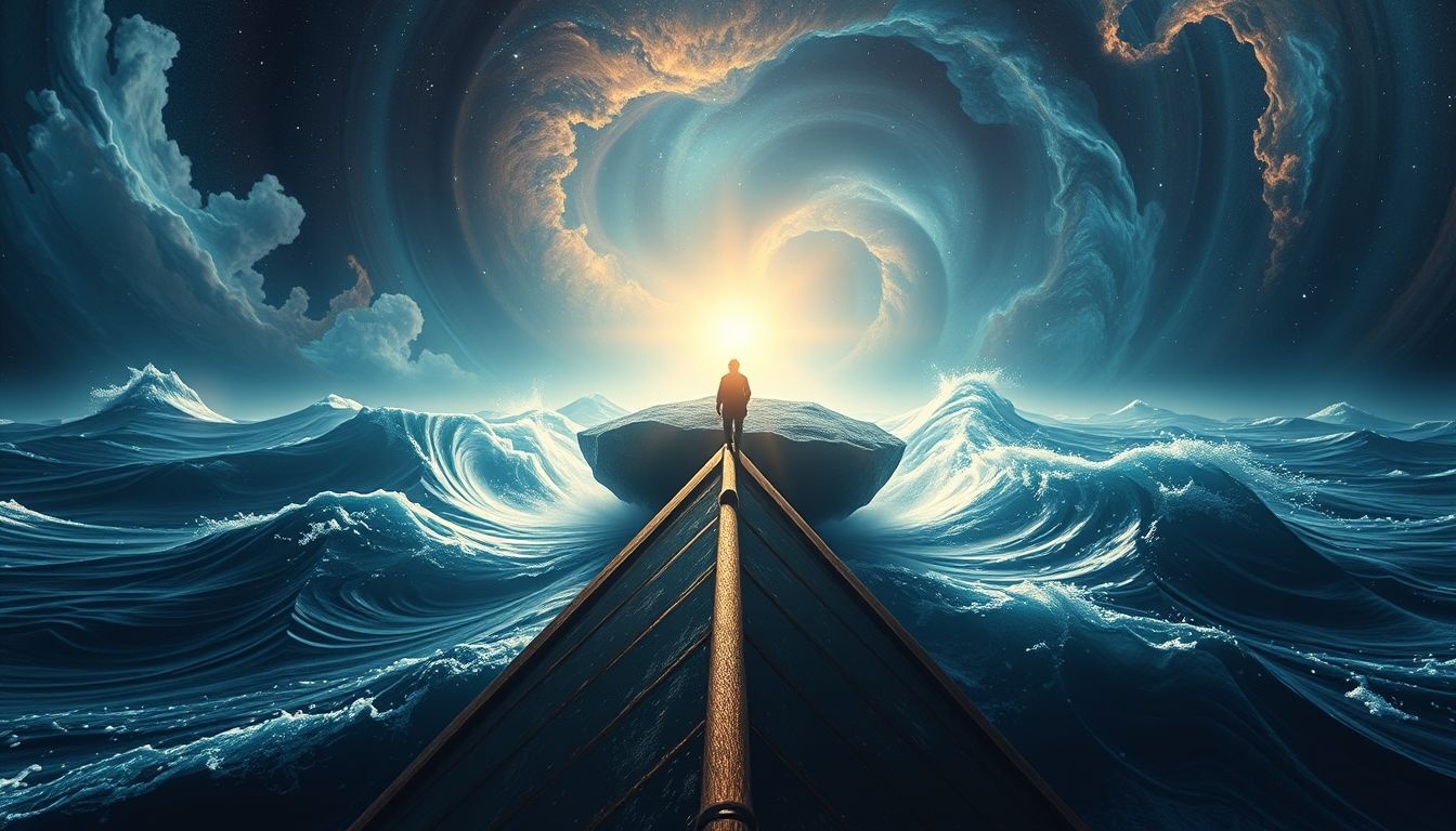 Rêver d'une proue symbolise un nouveau départ rempli d'abondance.