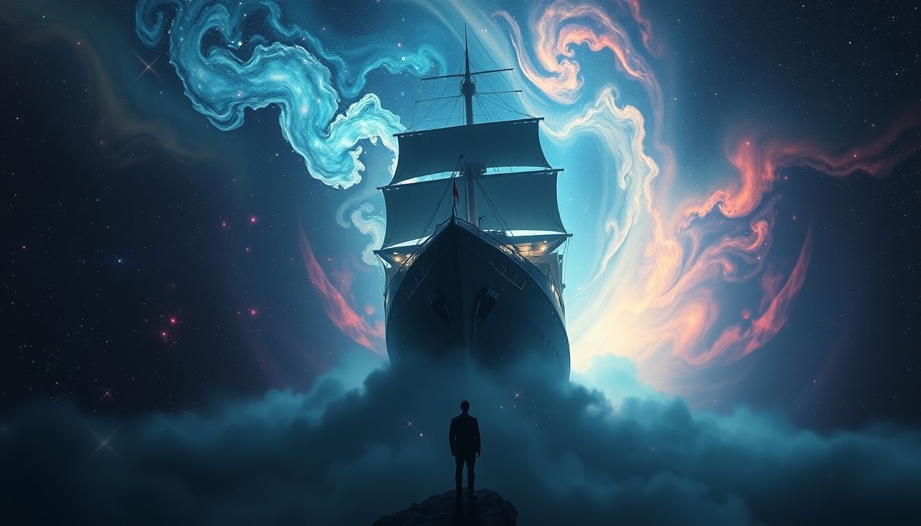 Rêver d'une proue géante symbolise ambitions immenses et anxiété.